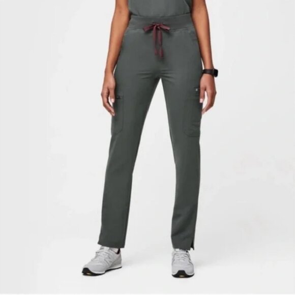 Figs Women's Yola Skinny Scrub Pants (Regular Waist) - Bonsai - Large - Picture 1 of 8